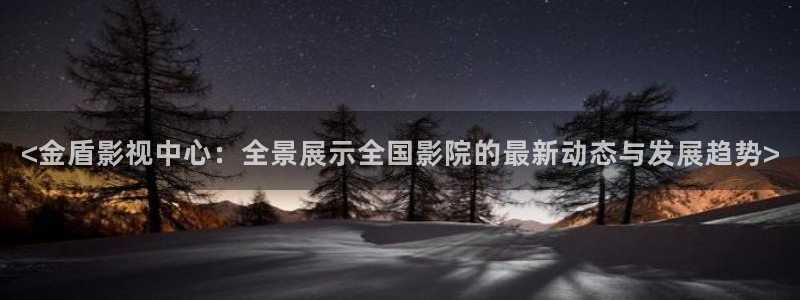 星空主题图片：<金盾影视中心：全景展示全国影院的最新动态与发展趋势>